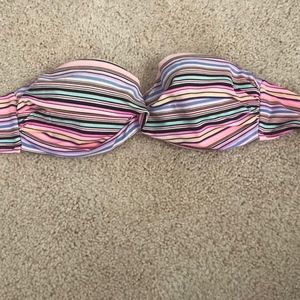 strapless bathing suit top